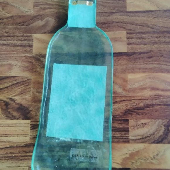 DOMINIQUE MONET DU BOIS 1992 WINE BOTTLE WALL HANGING - Picture 3 of 5